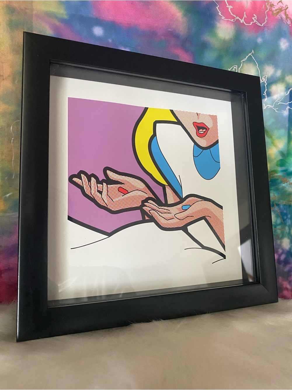 Alice Dilemna Pop Art Framed Print Greg Guillemin - Picture 6 of 6